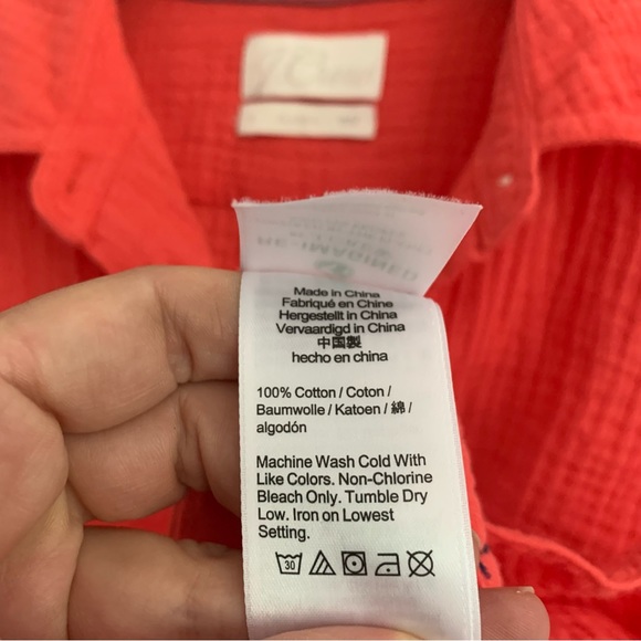 • [J. Crew] Cotton Long Sleeve • - Picture 7 of 12